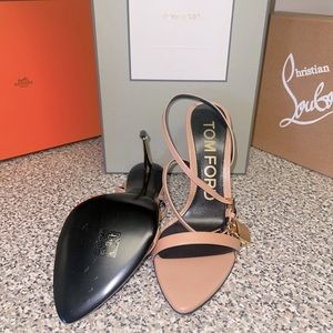 COPY - COPY - Authentic Tom Ford Padlock Sandals! 
Excellent condition! Worn On…